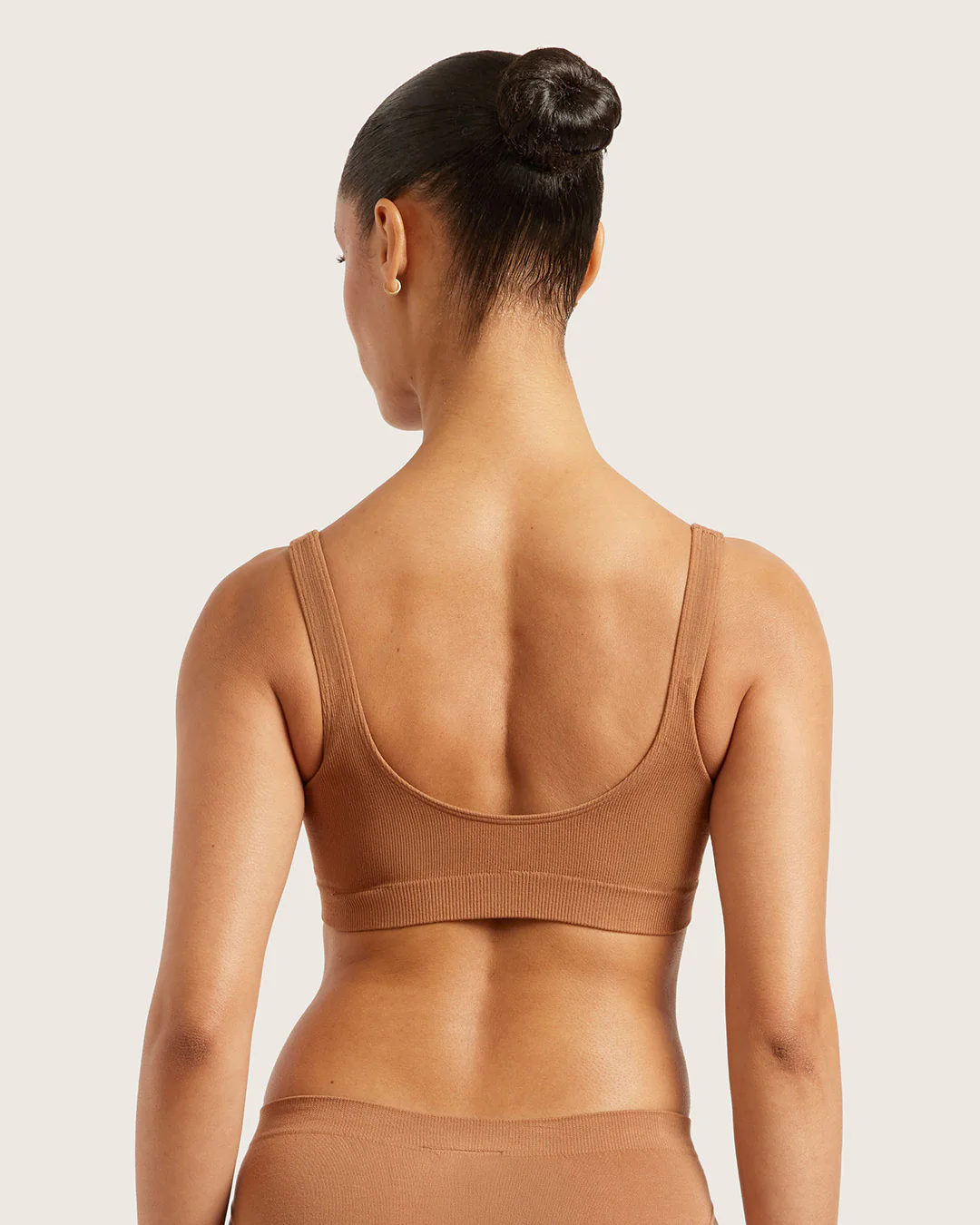 Seamfree Crop Bra - Maple - Image 2
