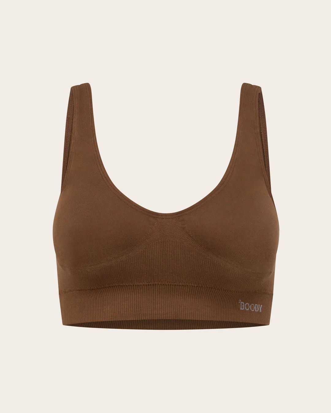 Seamfree Padded Crop Bra - Clove - Image 12