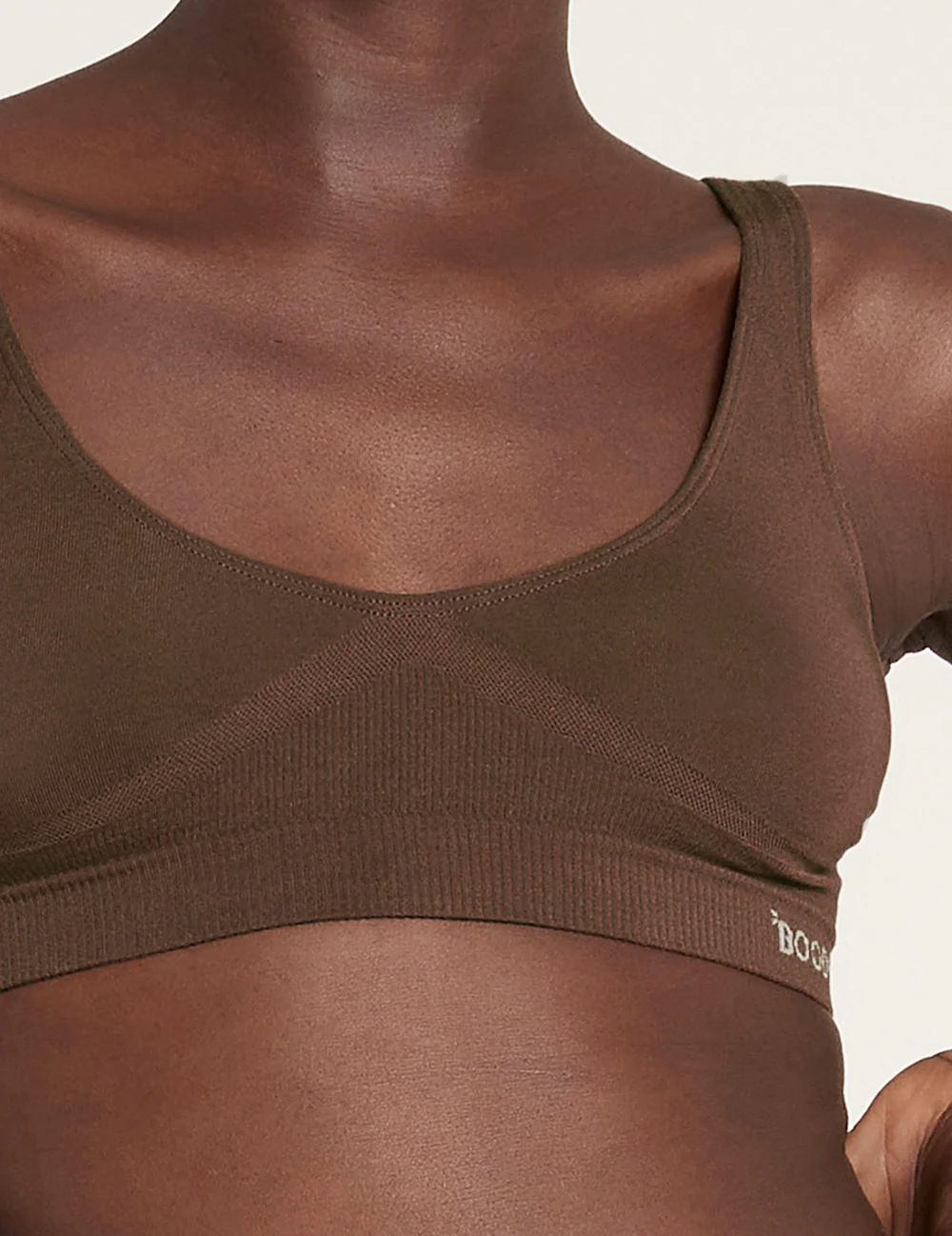 Seamfree Padded Crop Bra - Clove - Image 14