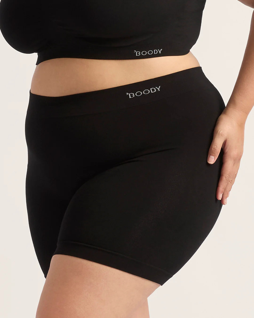 Seamfree Undershorts with Pocket 6" - Black - Image 15