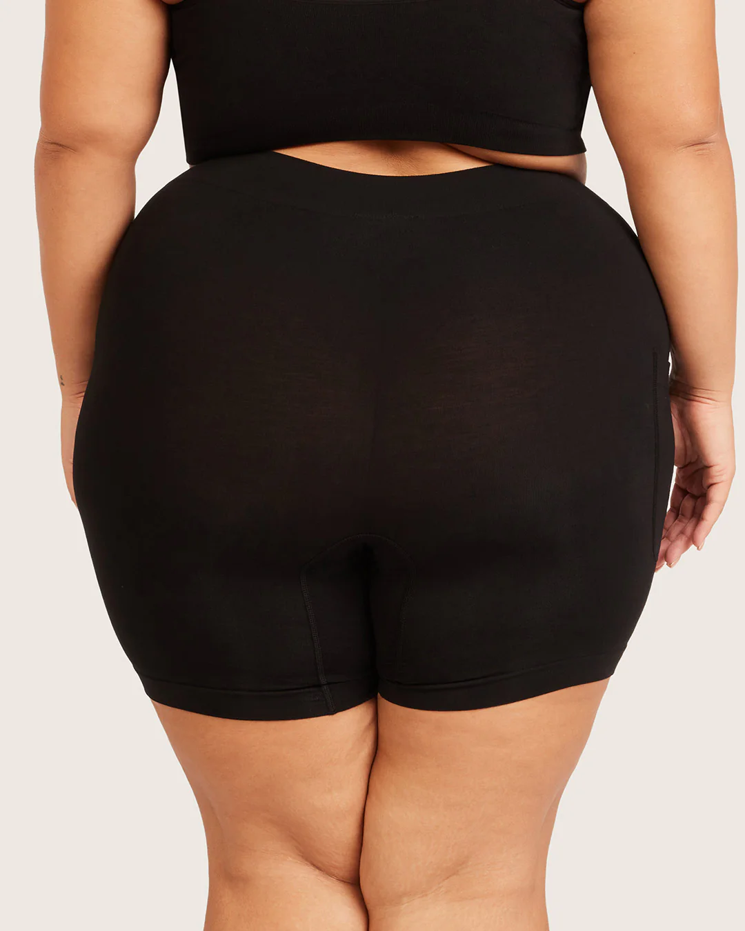 Seamfree Undershorts with Pocket 6" - Black - Image 23