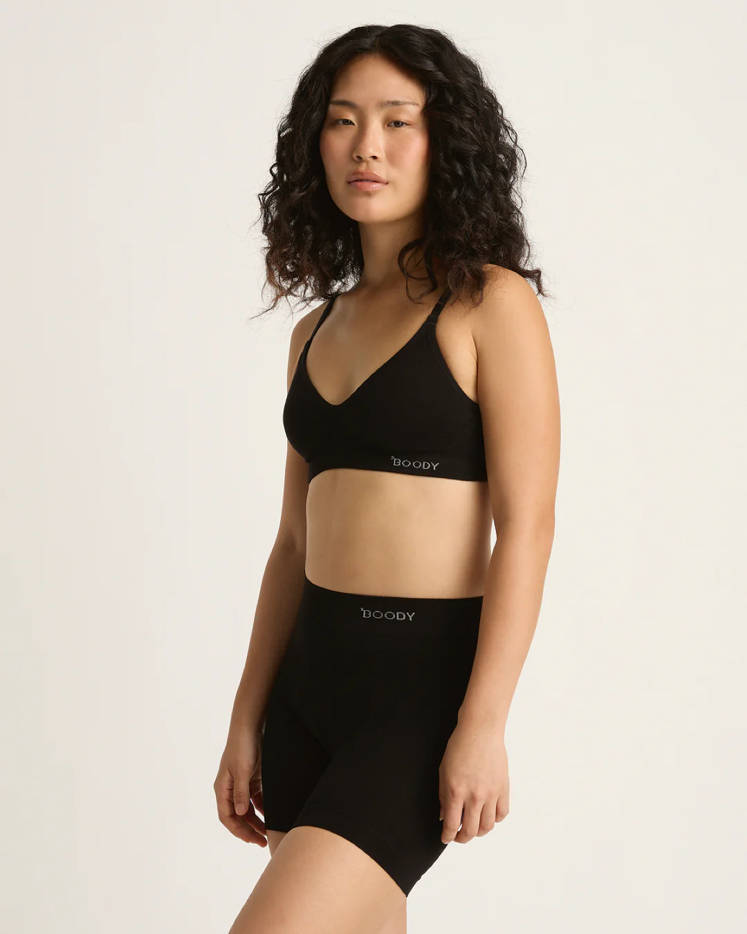 Seamfree Undershorts with Pocket 6" - Black - Image 6