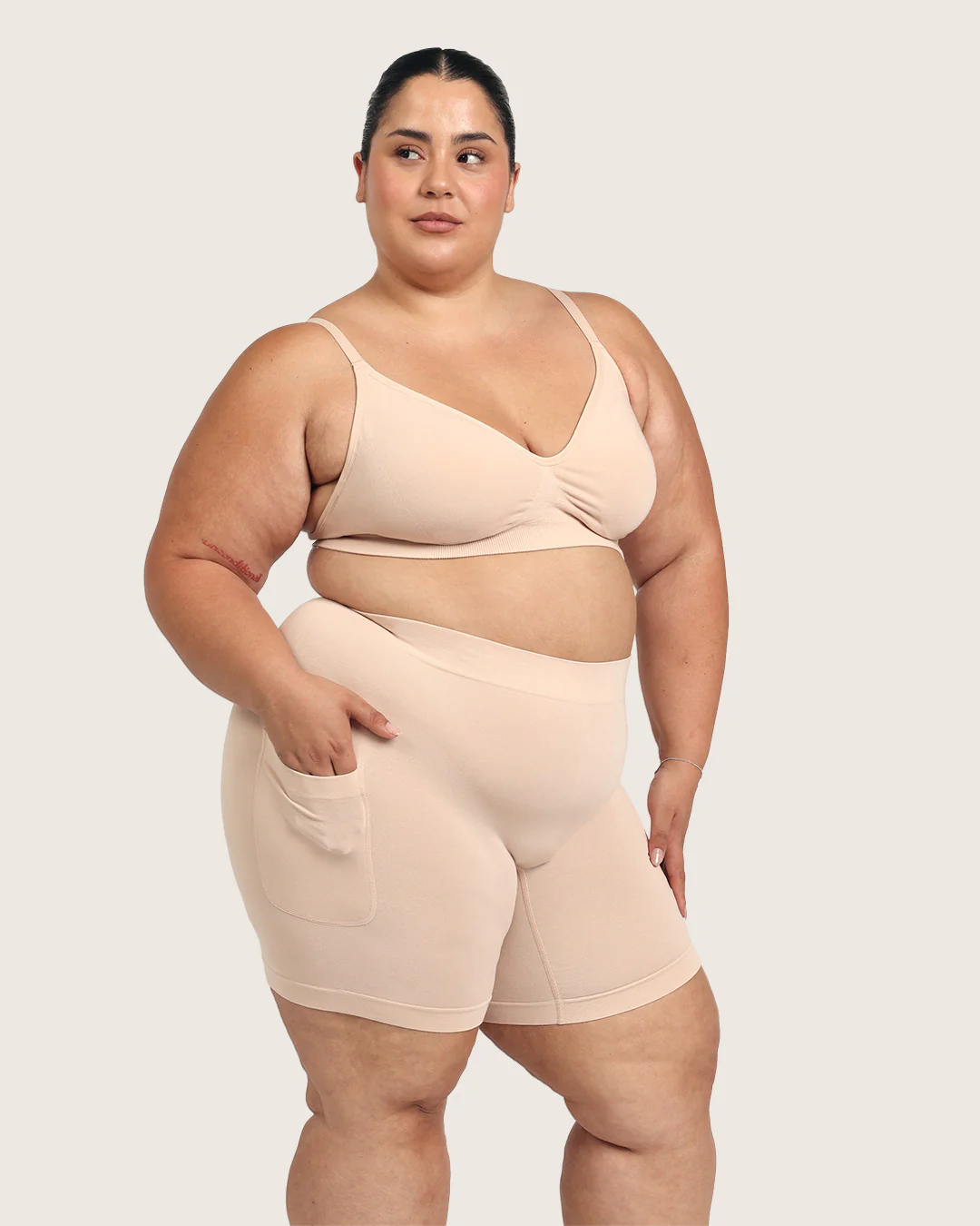 Seamfree Undershorts with Pocket 6" - Shell - Image 16