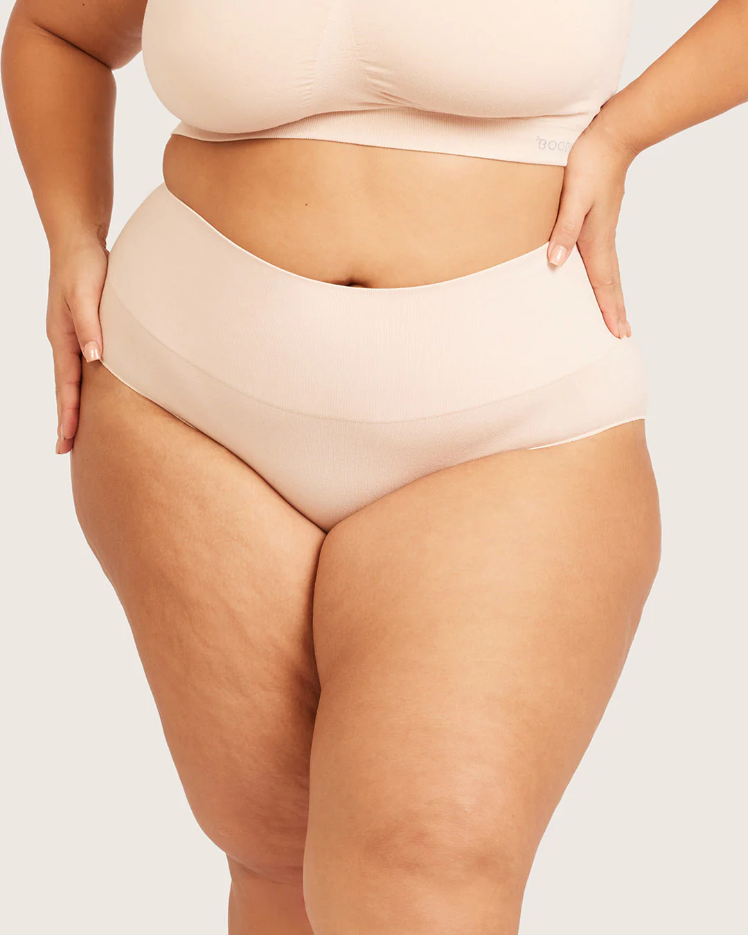 Shaper High Cut Full Briefs - Shell - Image 12