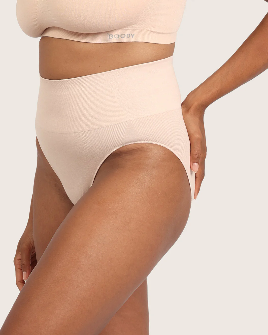 Shaper High Cut Full Briefs - Shell - Image 7