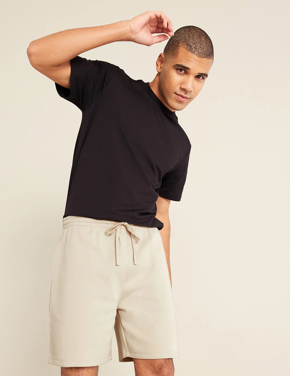 Unisex 6" Sweat Shorts - Sand - Image 10