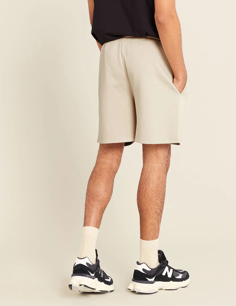 Unisex 6" Sweat Shorts - Sand - Image 8