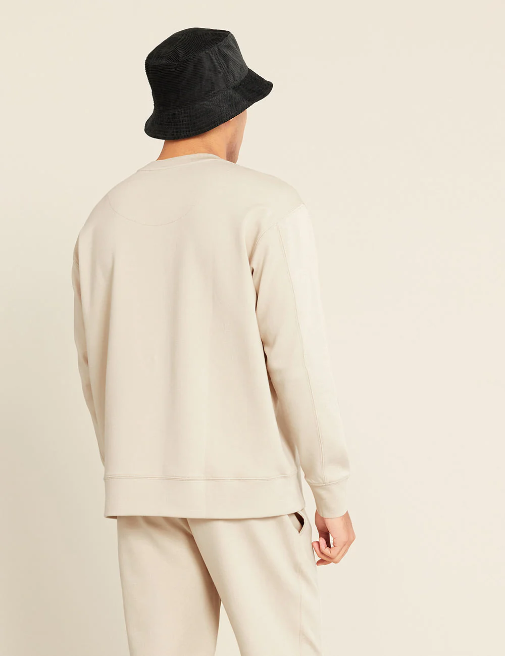 Unisex Crew Neck Sweater - Sand - Image 7
