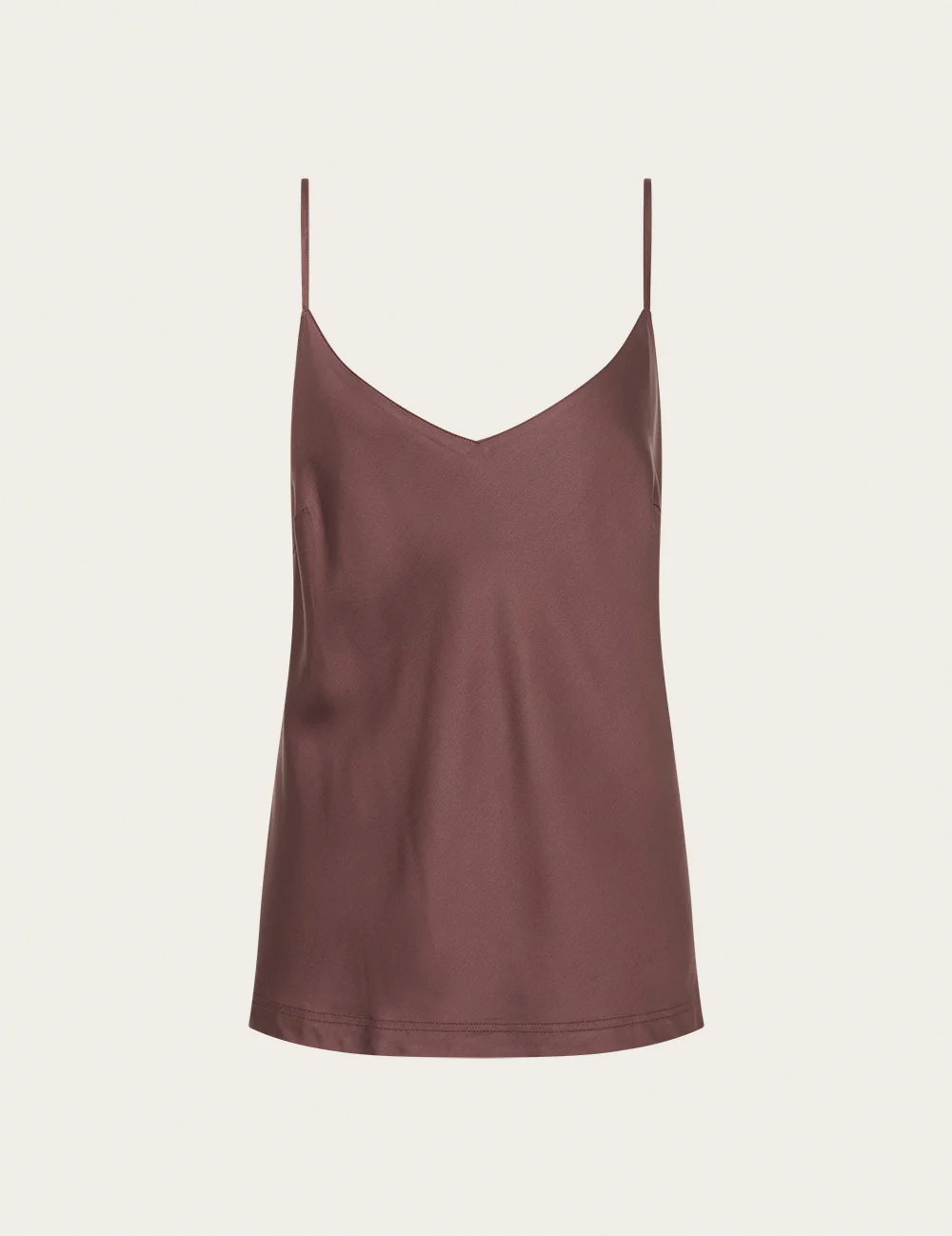 Vegan Silk Cami - Garnet - Image 12