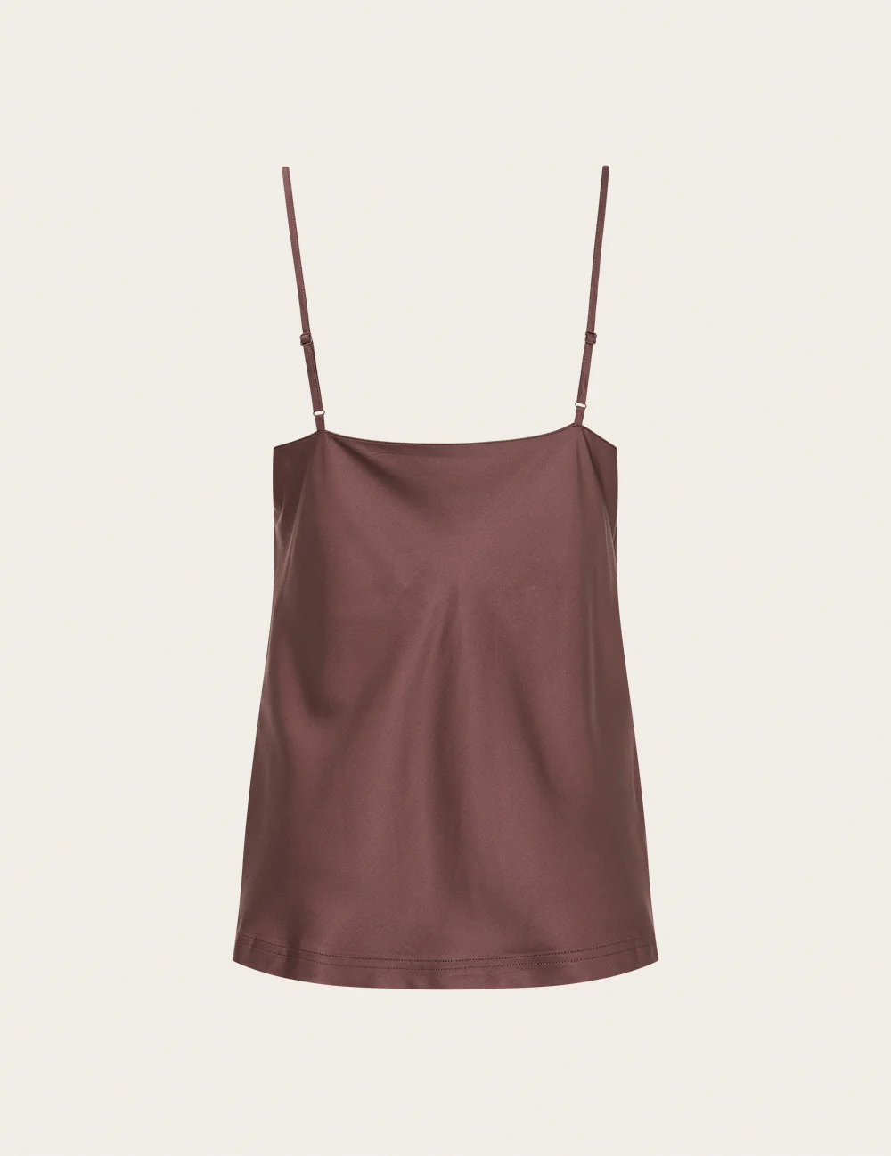 Vegan Silk Cami - Garnet - Image 13
