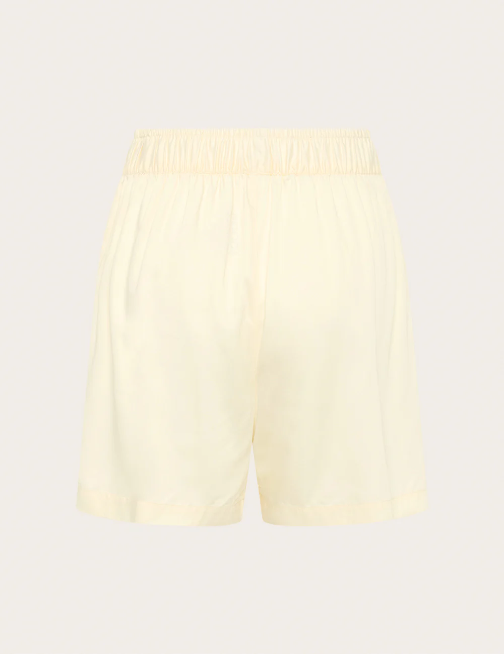 Vegan Silk Shorts - Pearl - Image 12