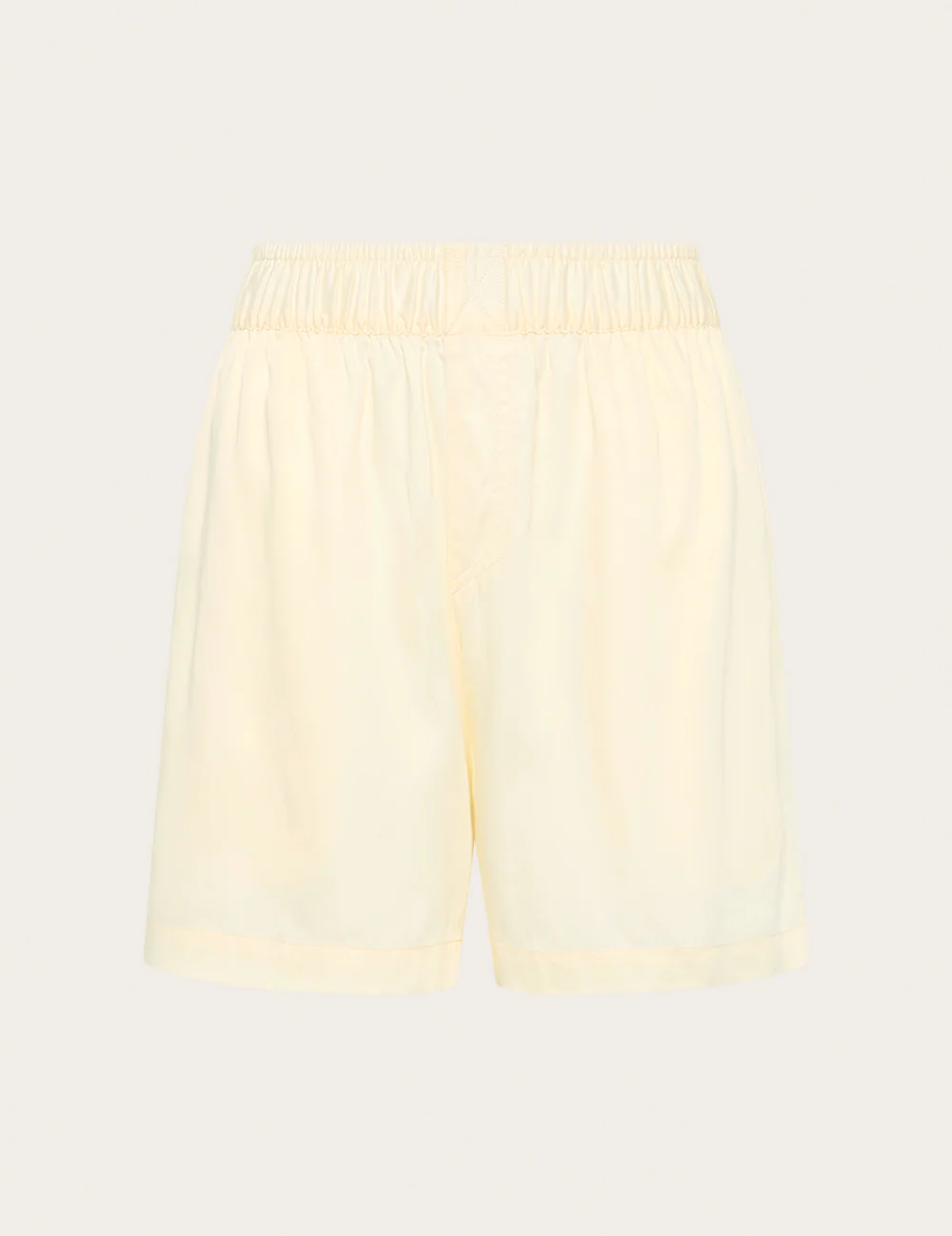 Vegan Silk Shorts - Pearl - Image 13