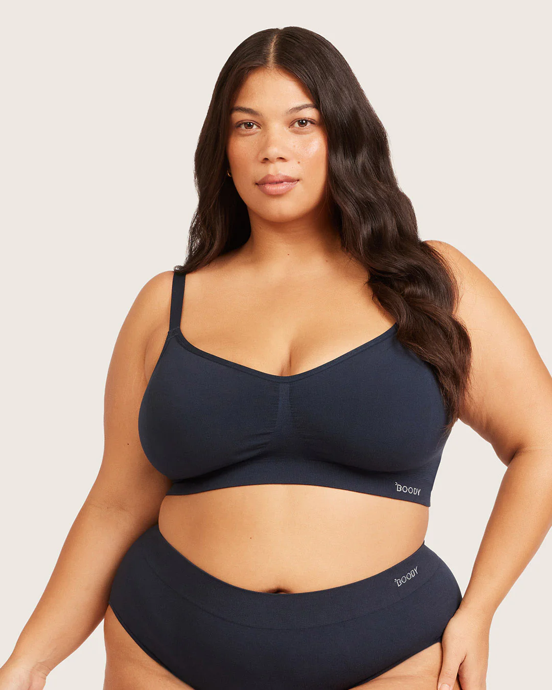 Wireless Full Bust T-Shirt Bra - Midnight - Image 11