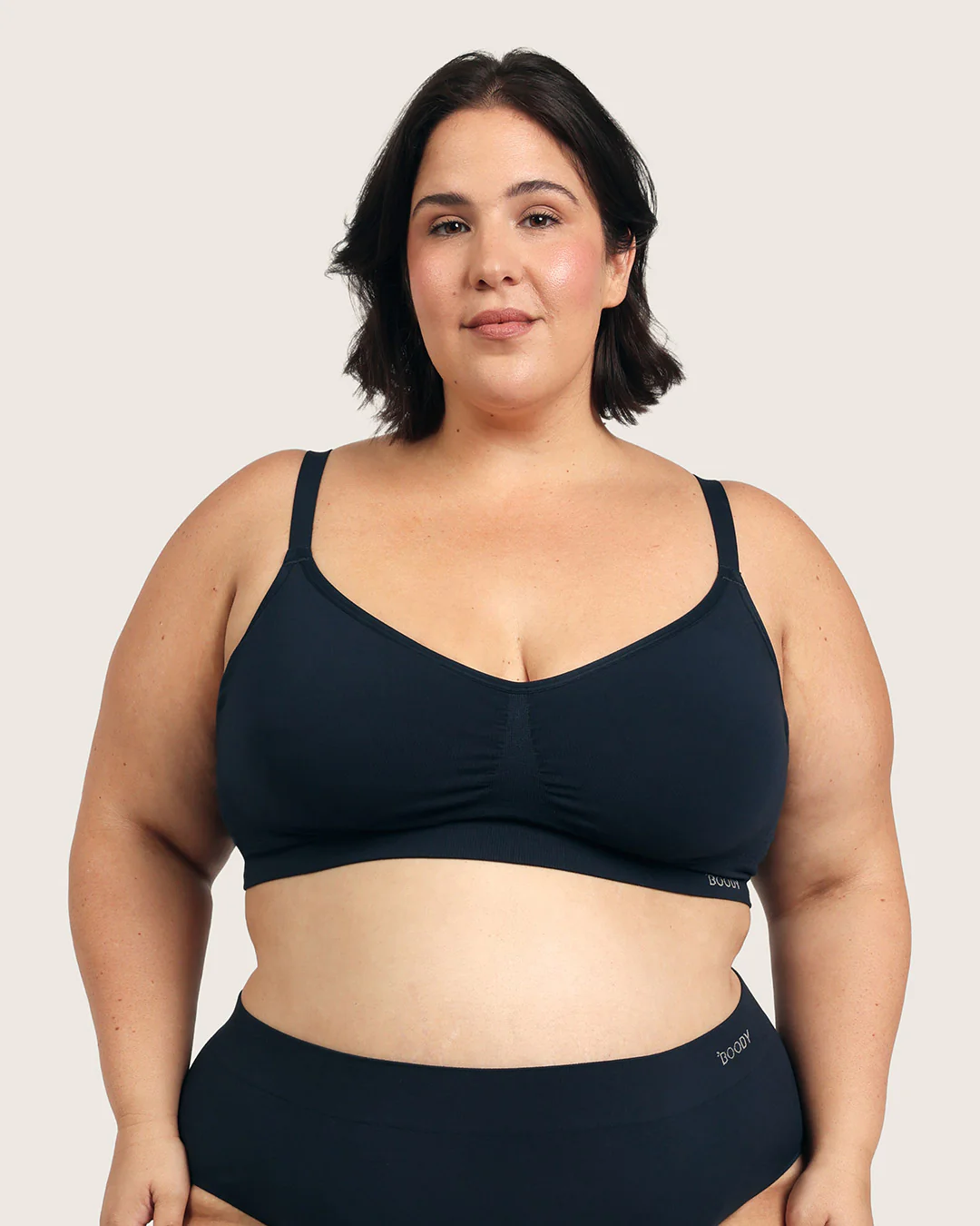 Wireless Full Bust T-Shirt Bra - Midnight - Image 16