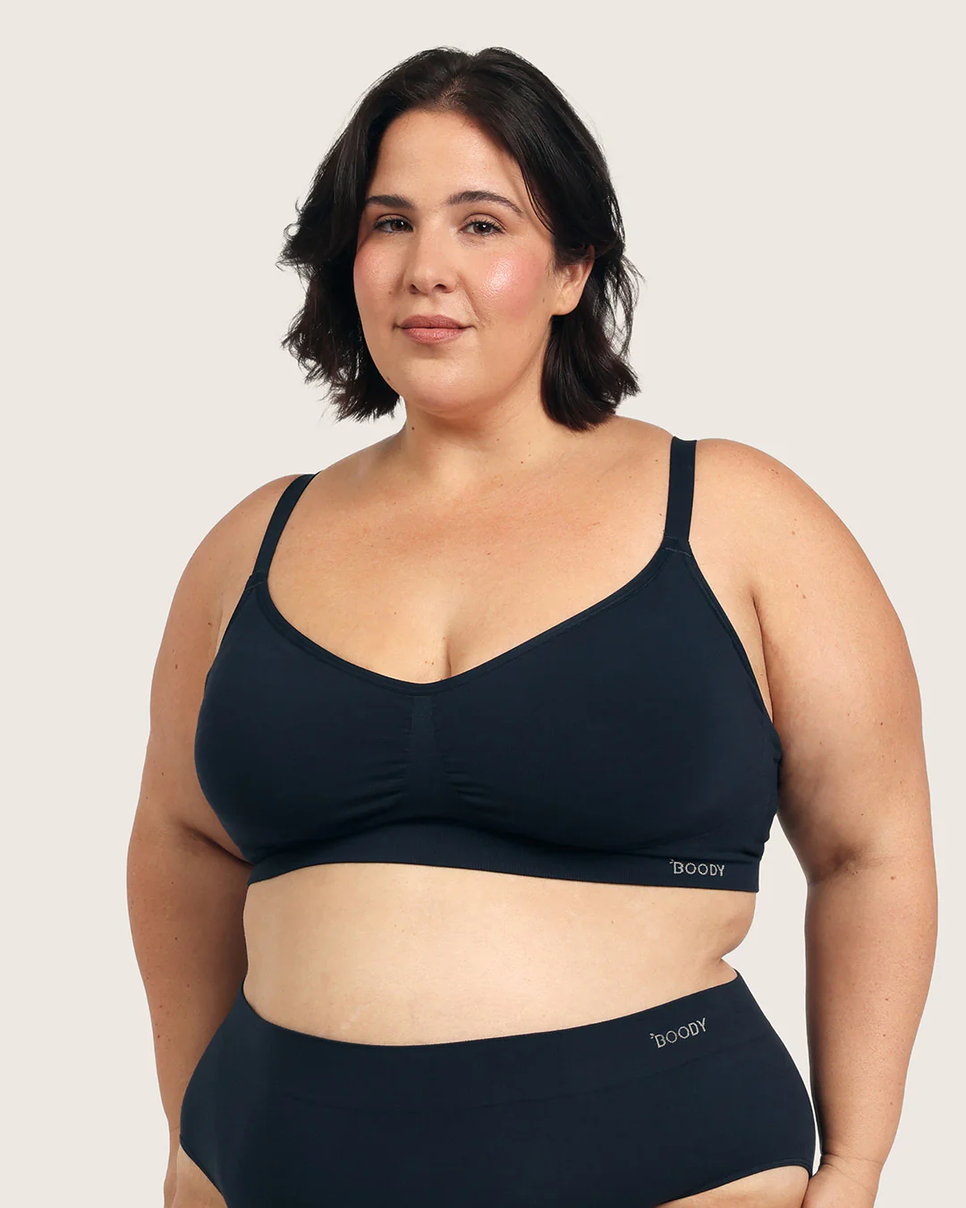 Wireless Full Bust T-Shirt Bra - Midnight - Image 17