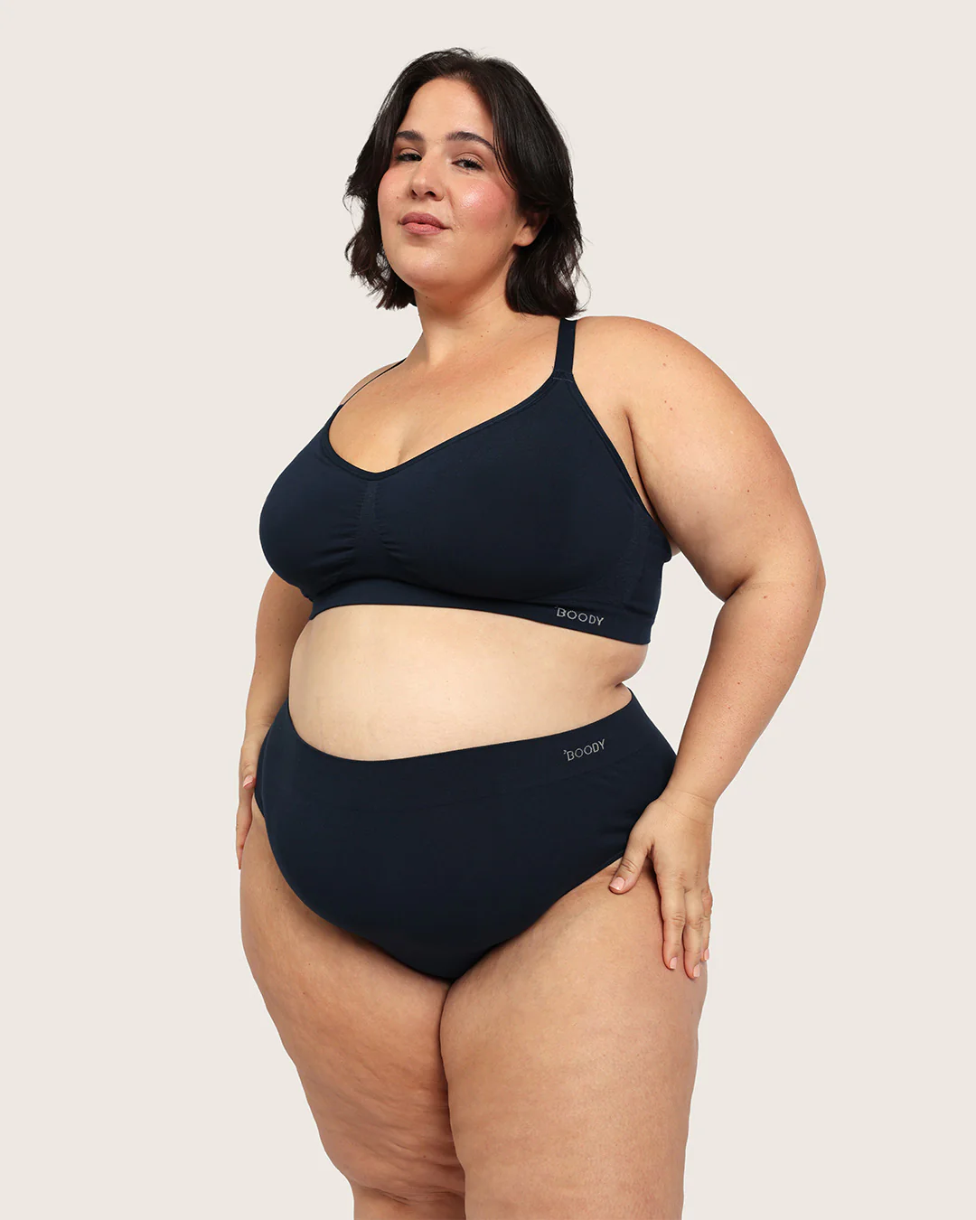 Wireless Full Bust T-Shirt Bra - Midnight - Image 21