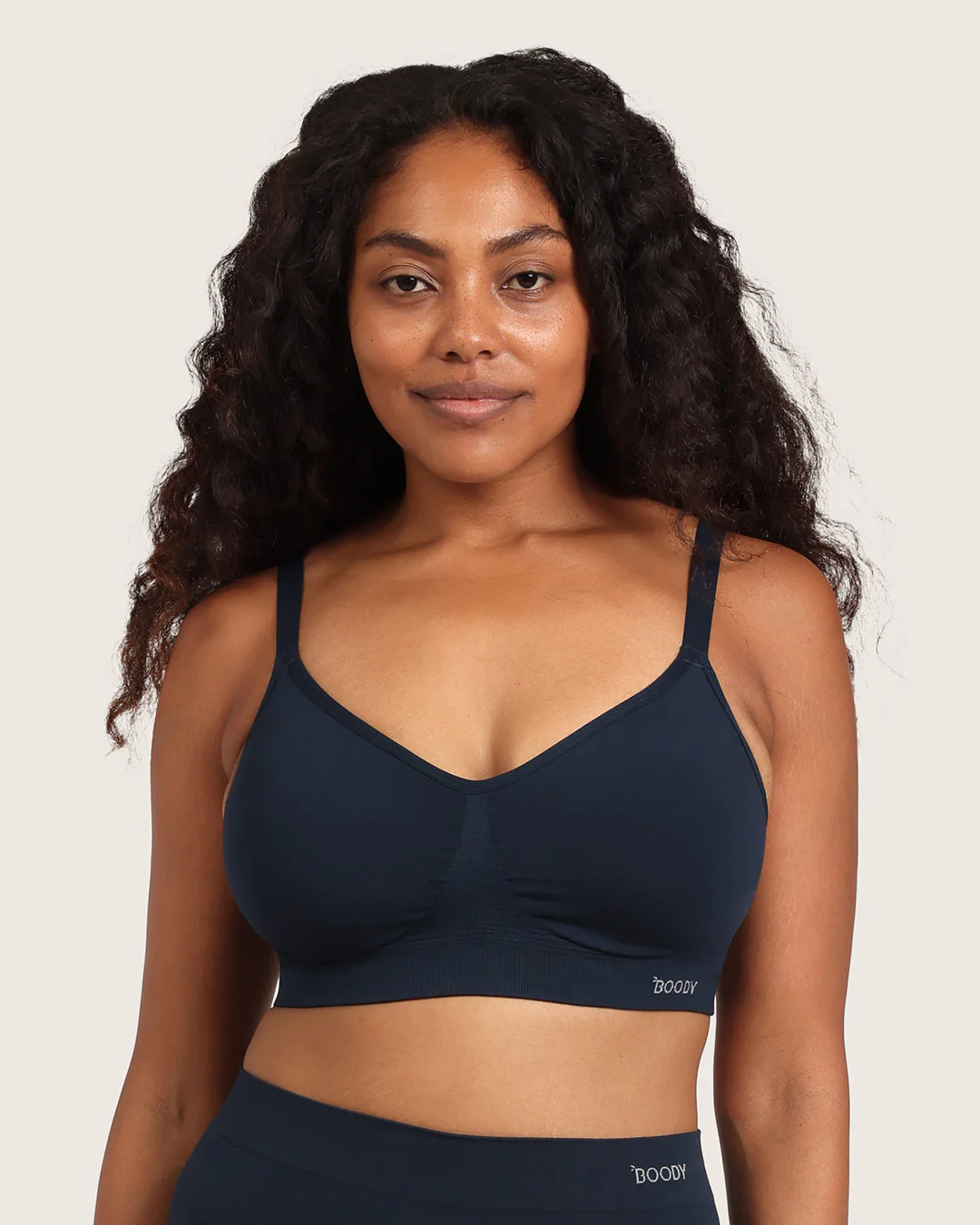 Wireless Full Bust T-Shirt Bra - Midnight - Image 6