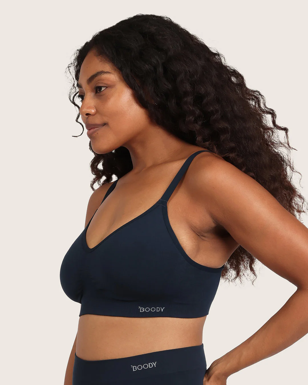 Wireless Full Bust T-Shirt Bra - Midnight - Image 9