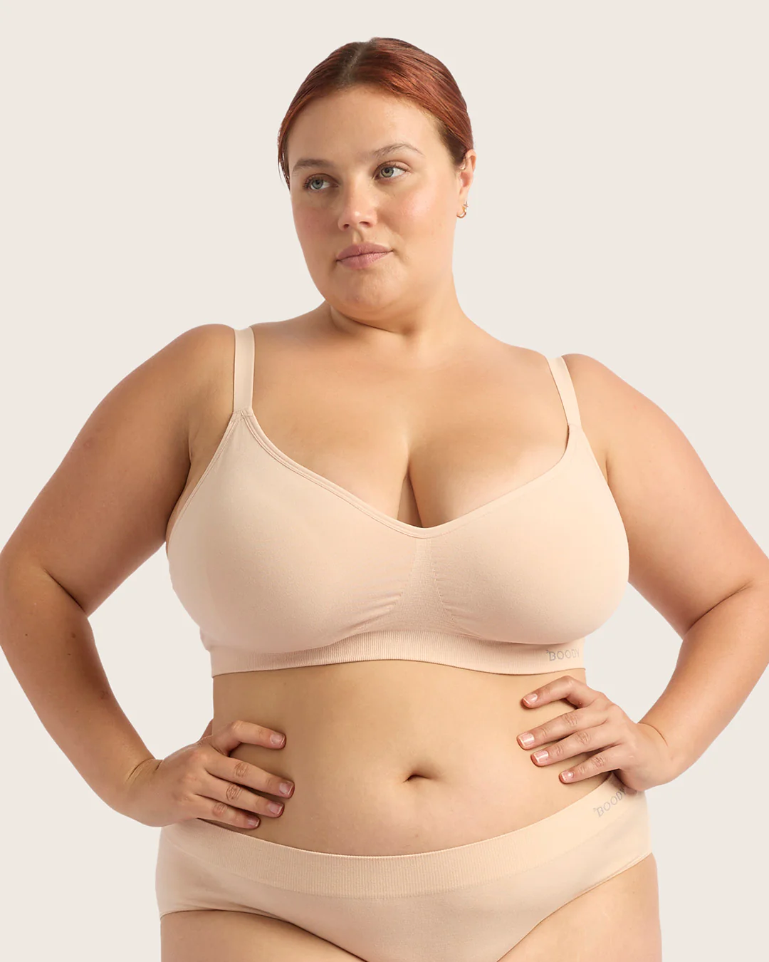 Wireless Full Bust T-Shirt Bra - Shell - Image 10