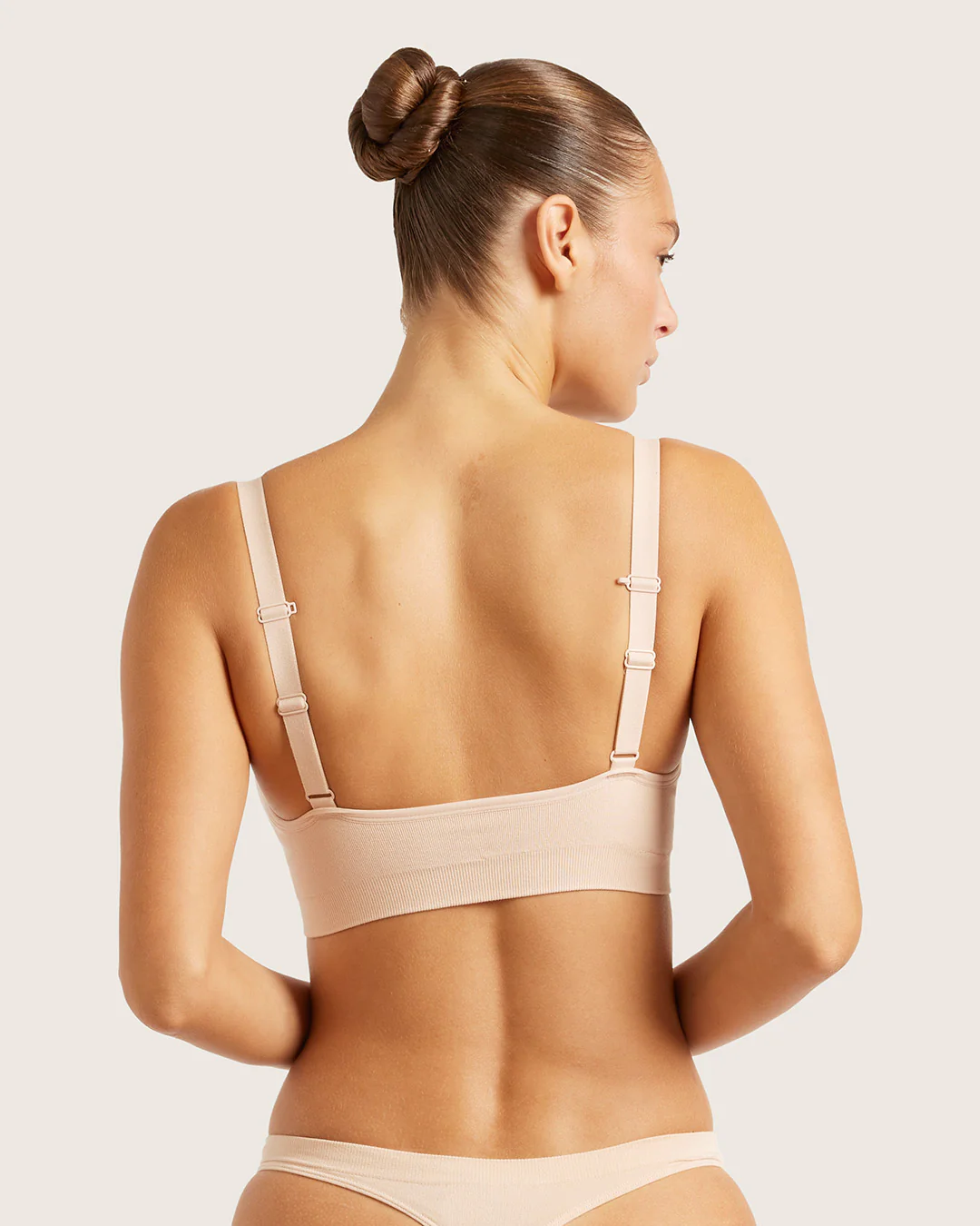 Wireless Full Bust T-Shirt Bra - Shell - Image 3