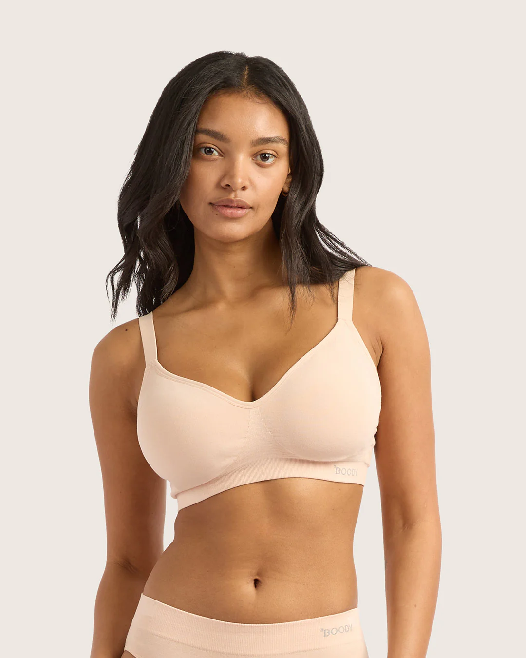Wireless Full Bust T-Shirt Bra - Shell - Image 7