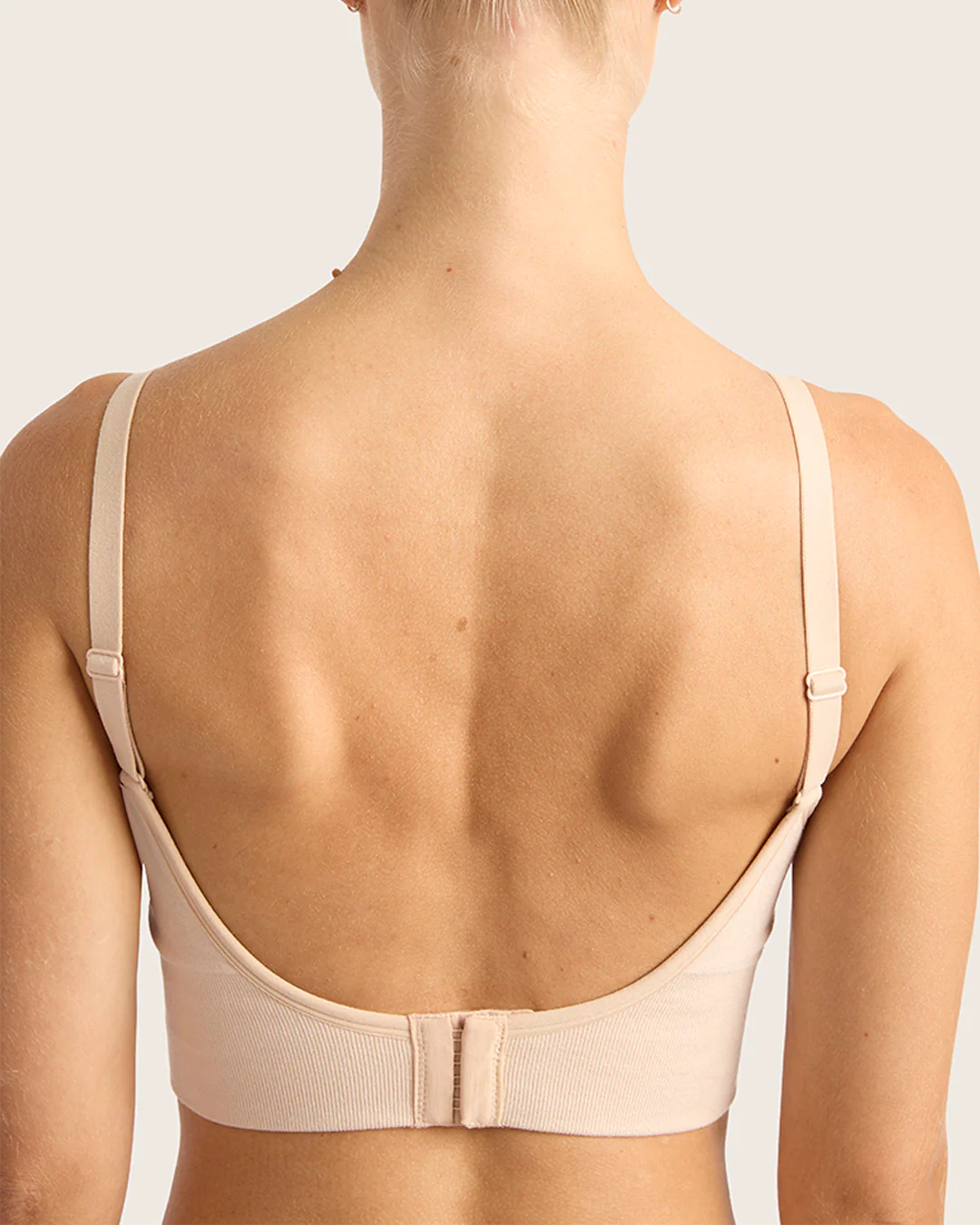 Wireless Low Back Bra - Shell - Image 6
