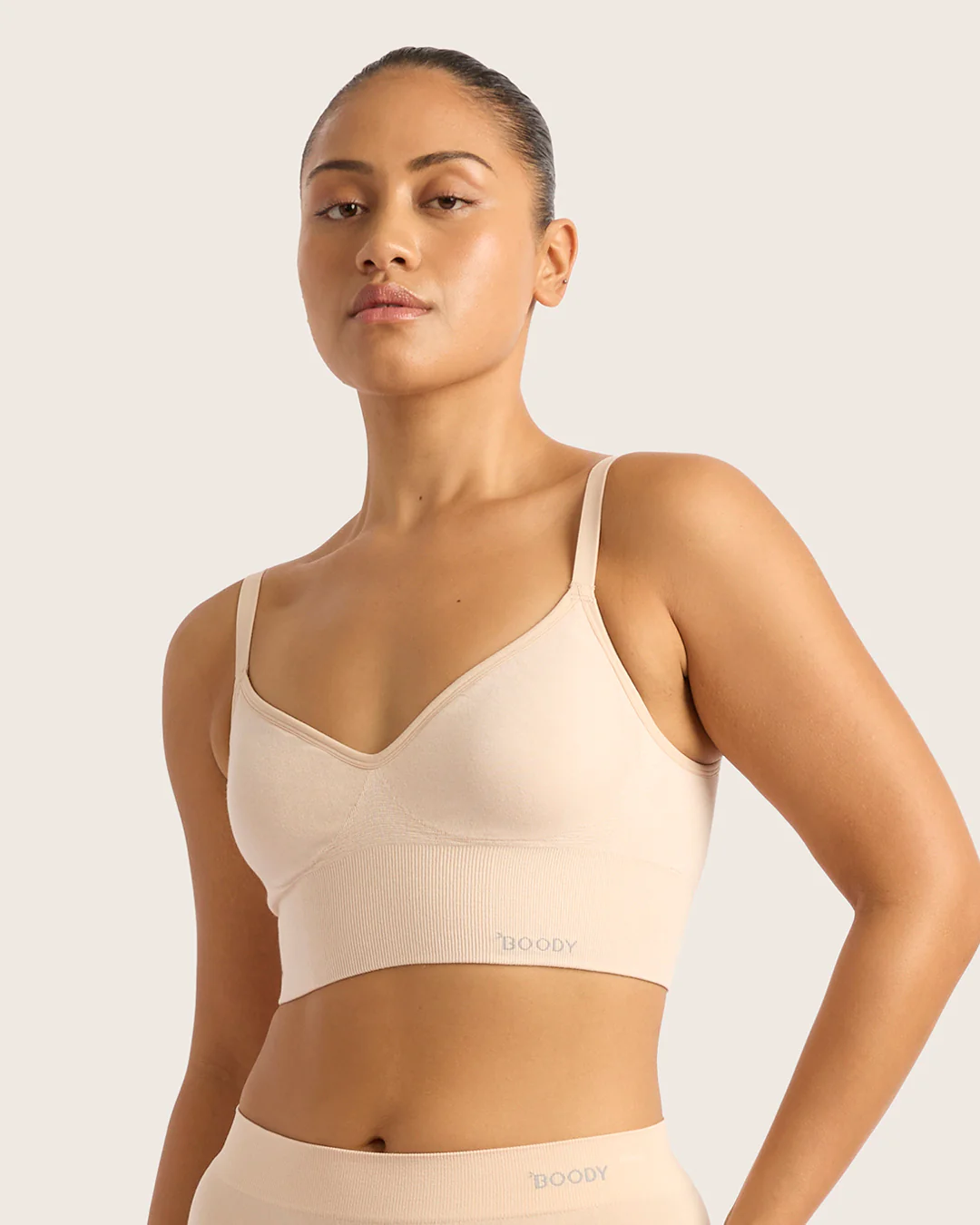 Wireless Low Back Bra - Shell - Image 7