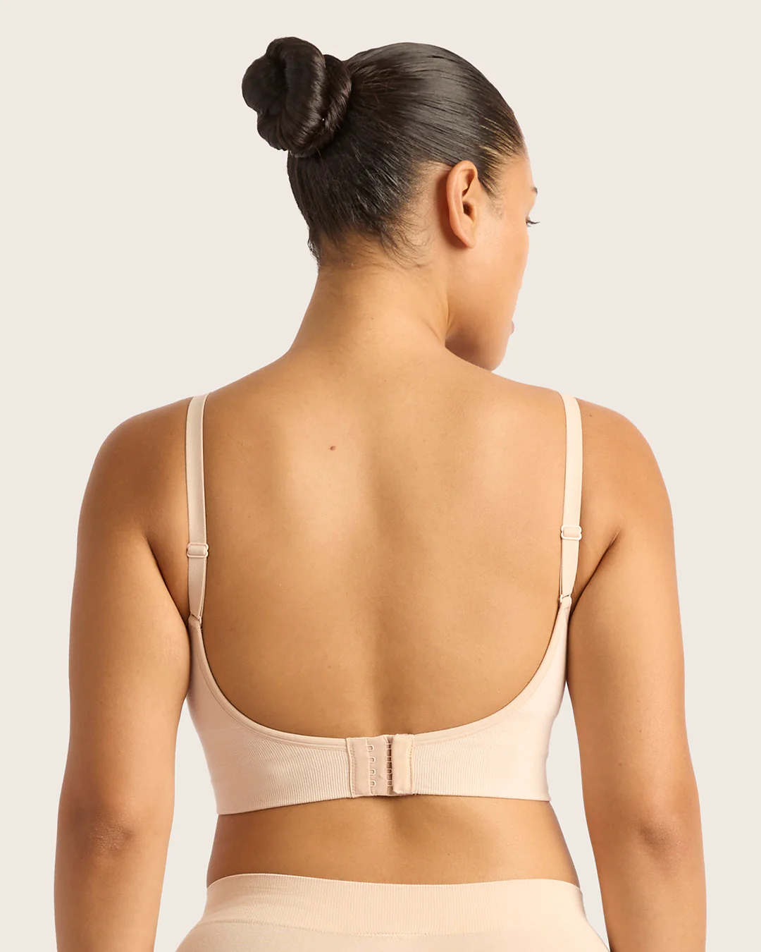 Wireless Low Back Bra - Shell - Image 8