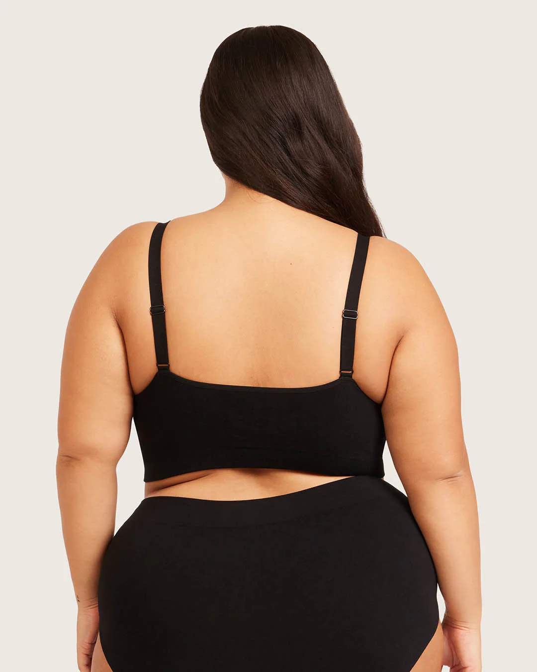 Wireless Maternity Bra - Black - Image 18