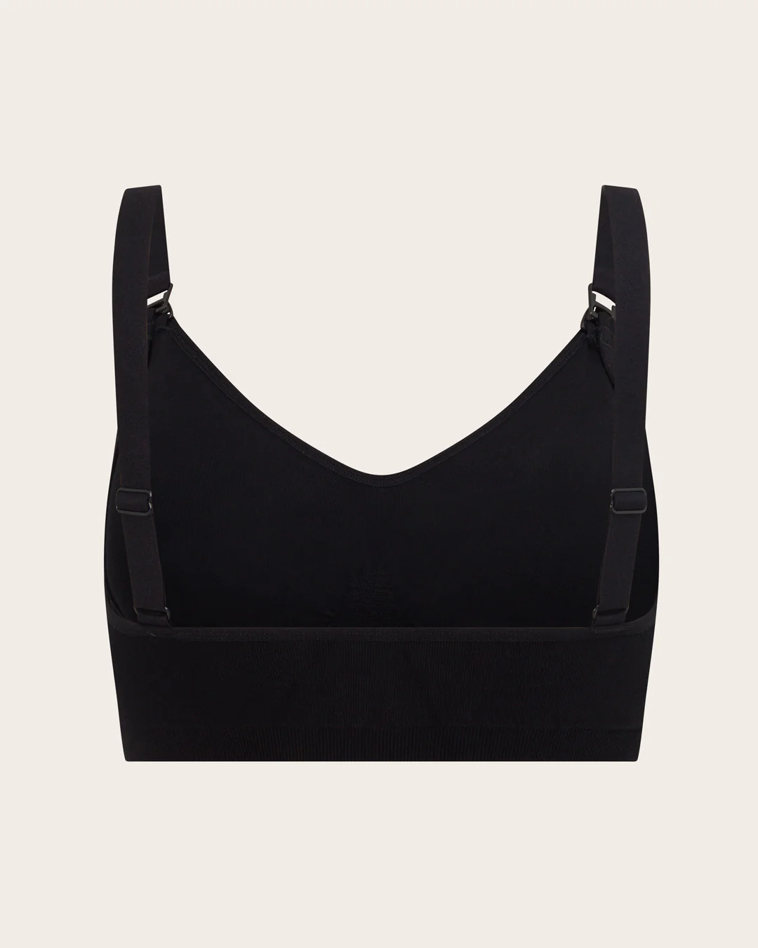 Wireless Maternity Bra - Black - Image 22