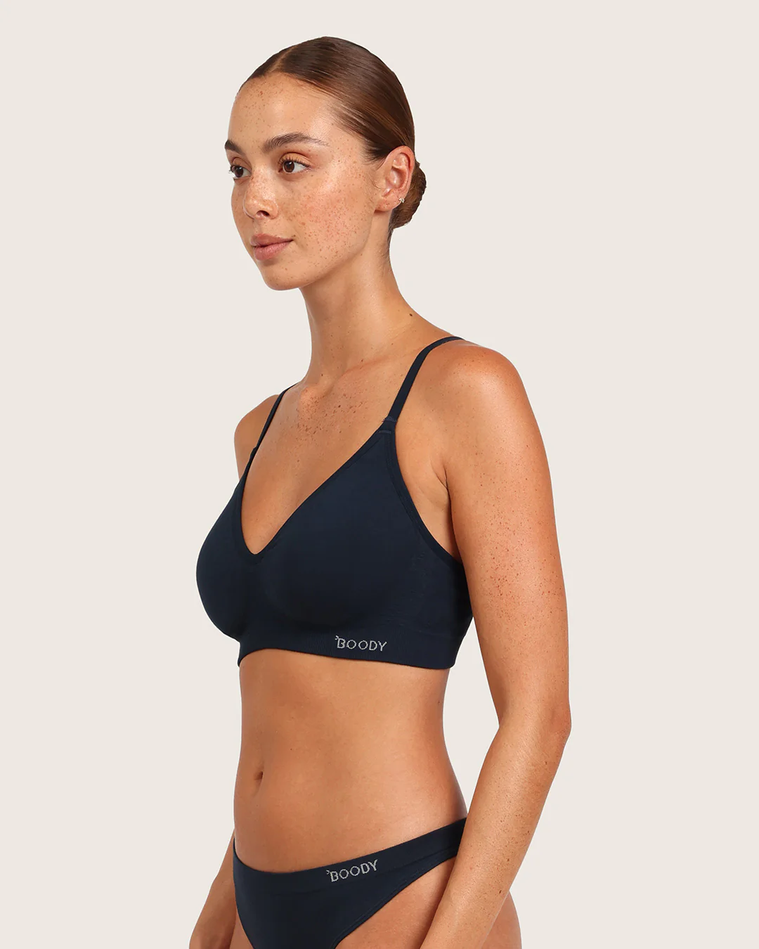 Wireless T-Shirt Bra - Midnight - Image 3