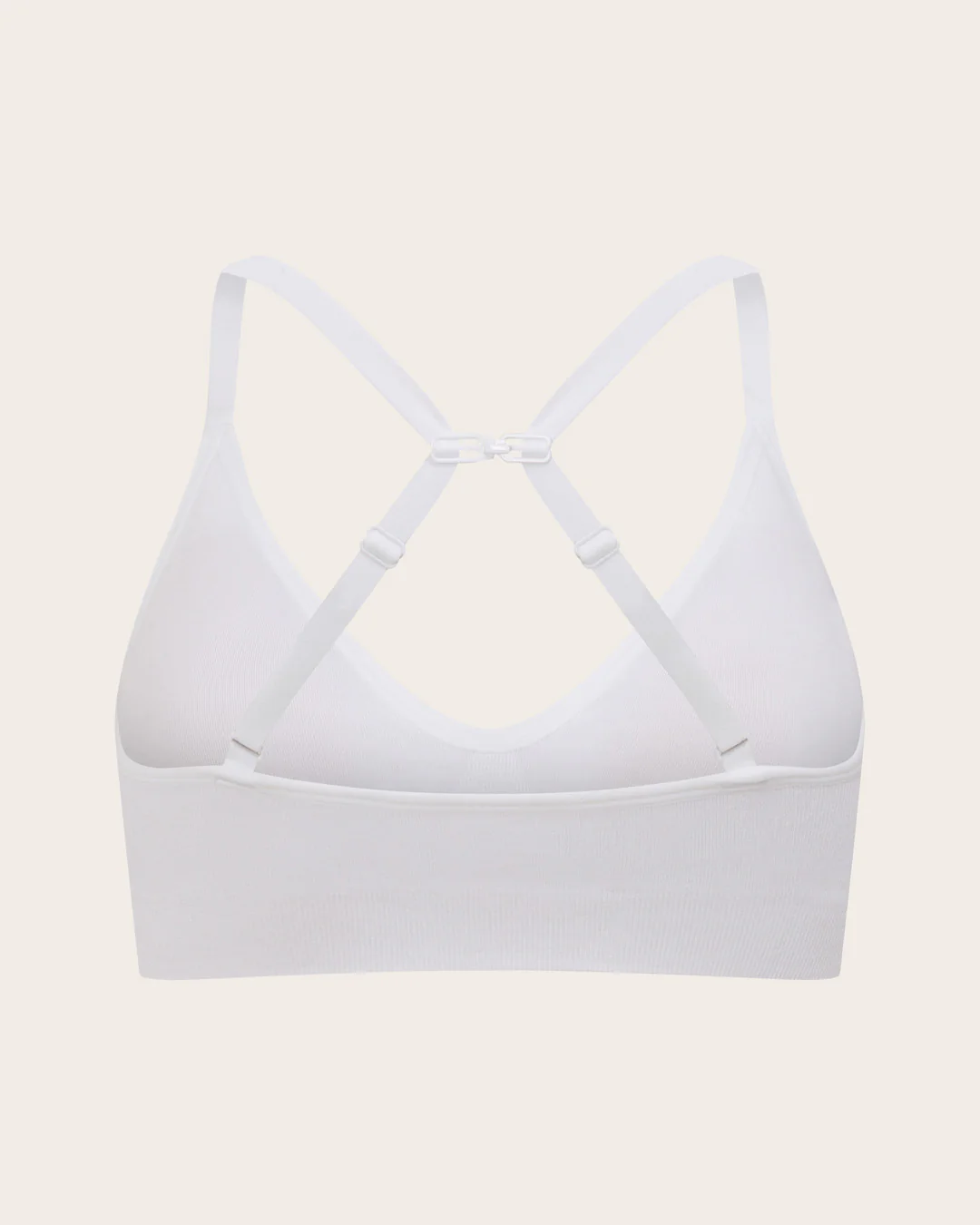Wireless T-Shirt Bra - White - Image 15