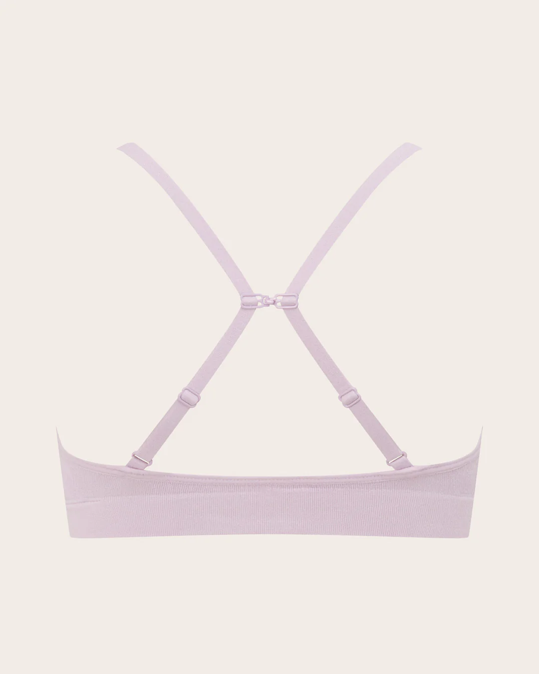 Wireless T-Shirt Bralette - Orchid - Image 9