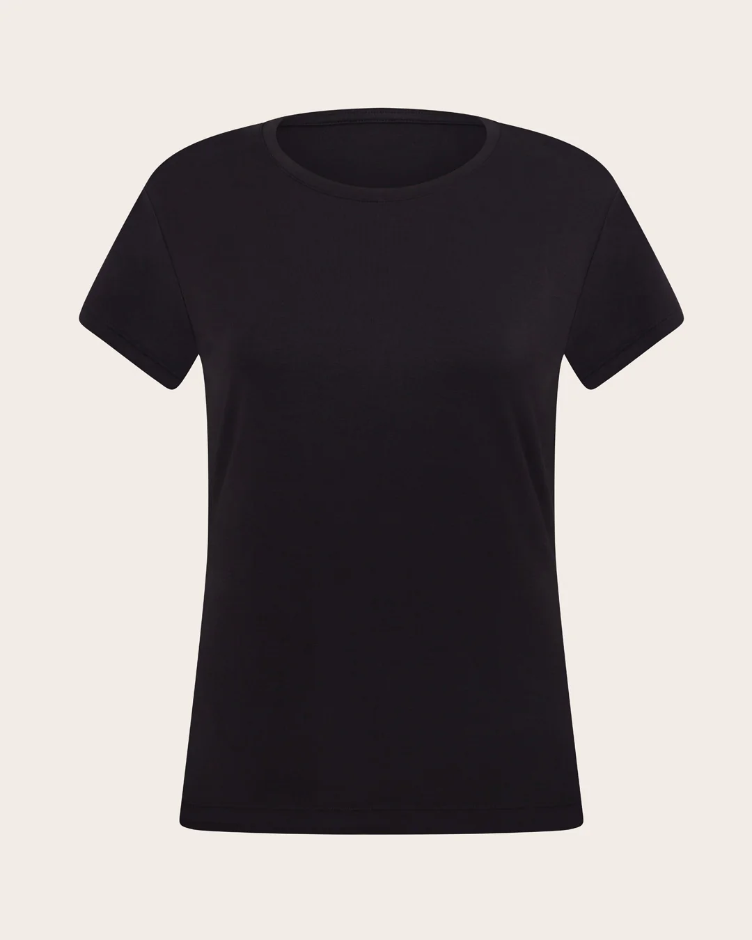 Women's Base Layer Crew Neck T-Shirt - Black - Image 12