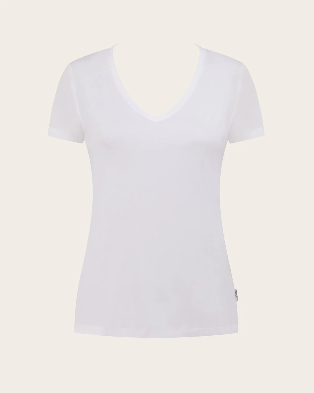 Women's Base Layer V-Neck T-Shirt - White - Image 12