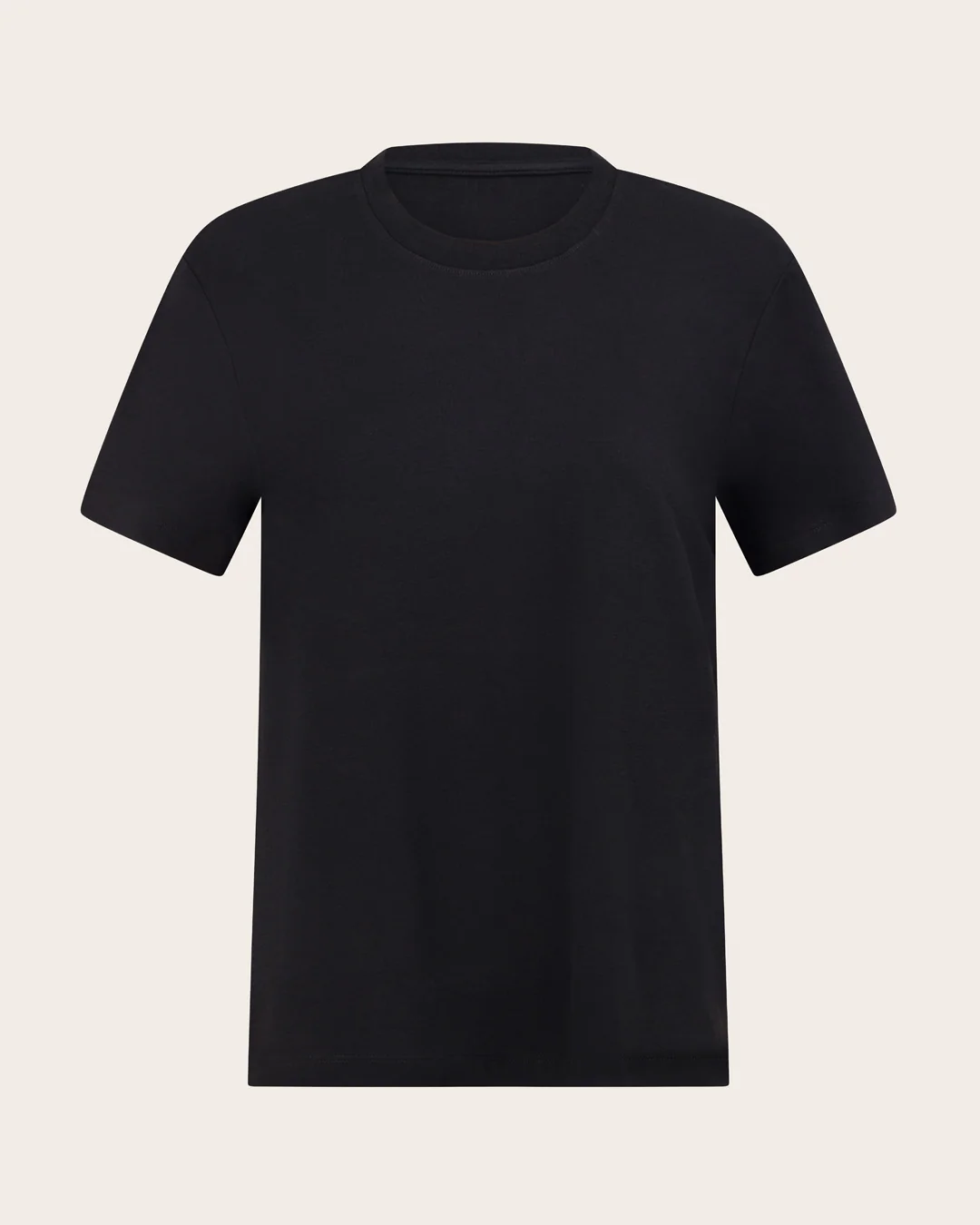 Women's Classic Crew Neck T-Shirt - Black - Image 13