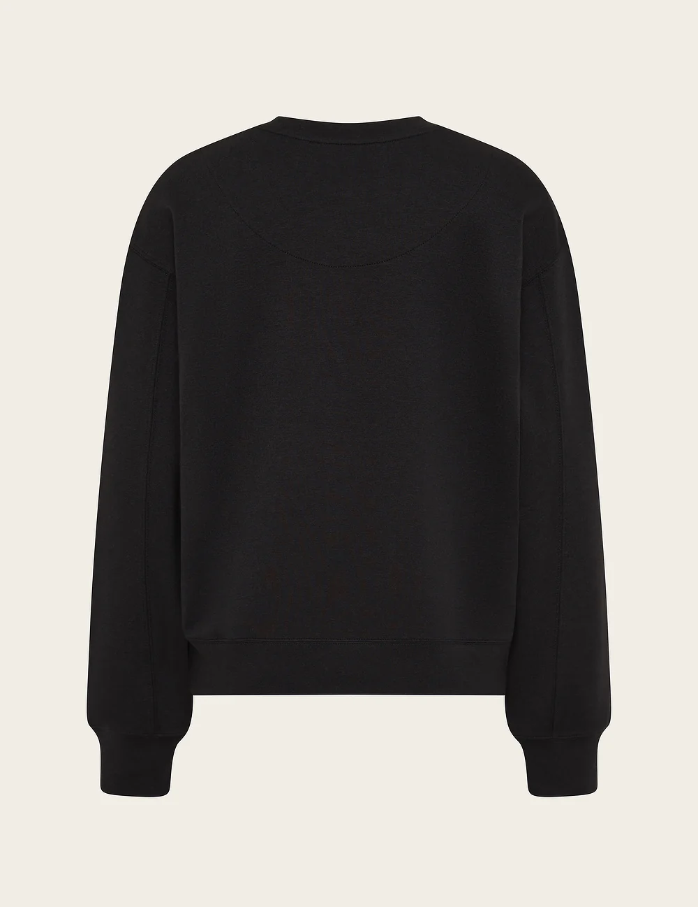 Women's Crew Neck Sweater - Black - Image 11