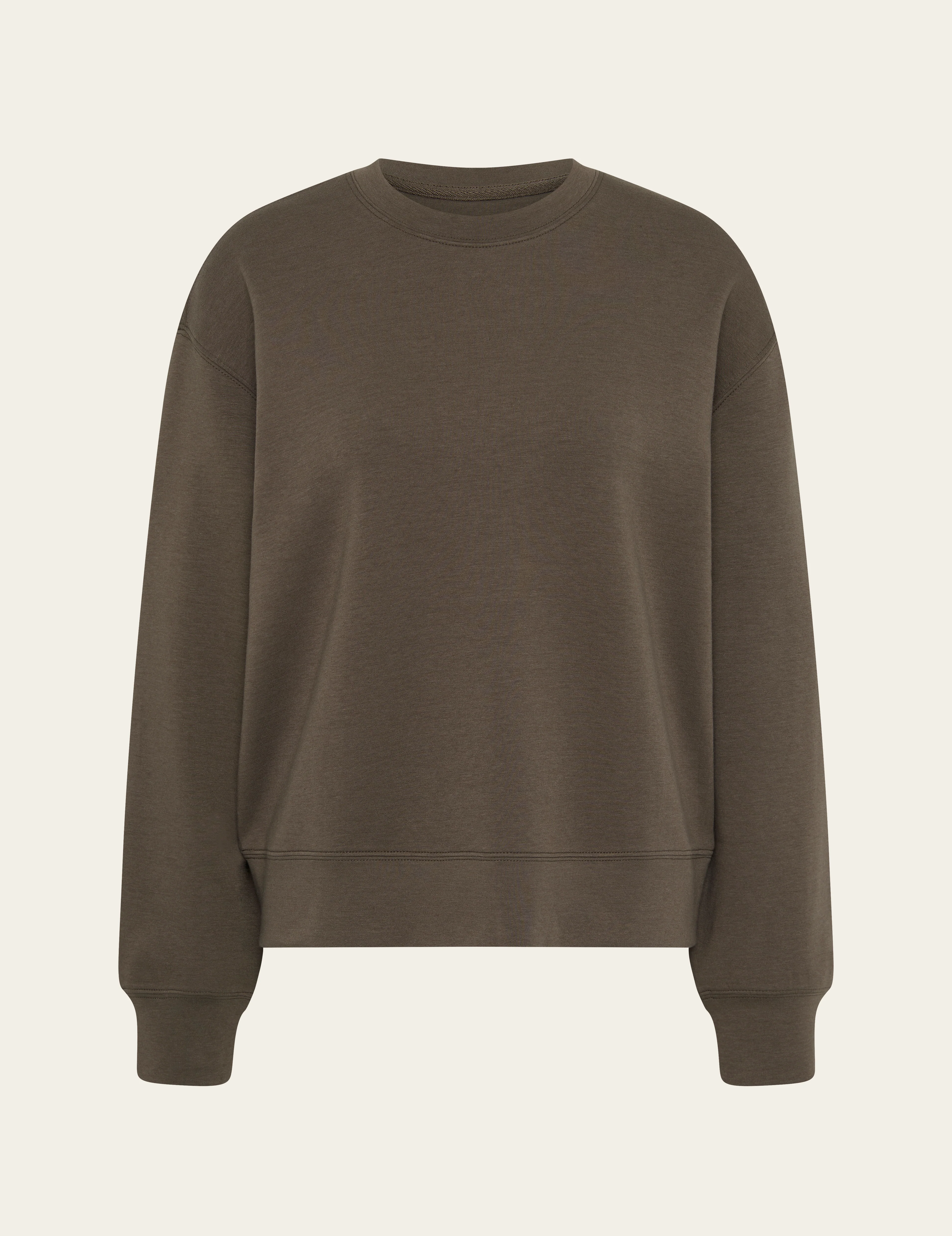 Women's Crew Neck Sweater - Oyster - Image 9